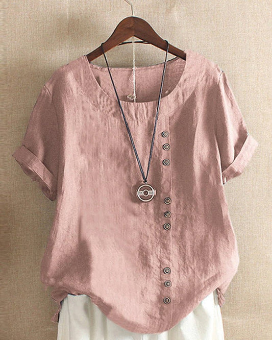ユニセックス シック サマーTシャツ