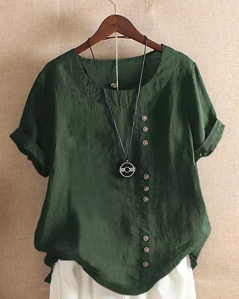 ユニセックス シック サマーTシャツ