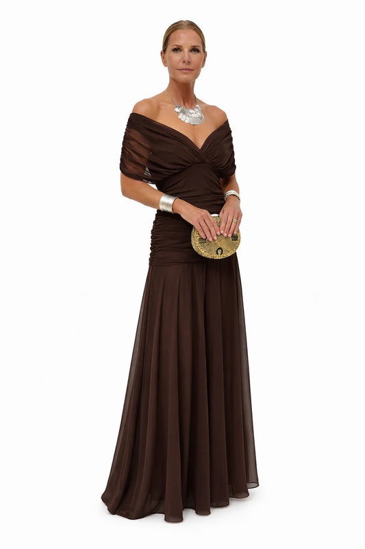 るな | ロマンティックフラワーマキシワンピース