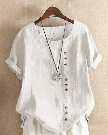 ユニセックス シック サマーTシャツ