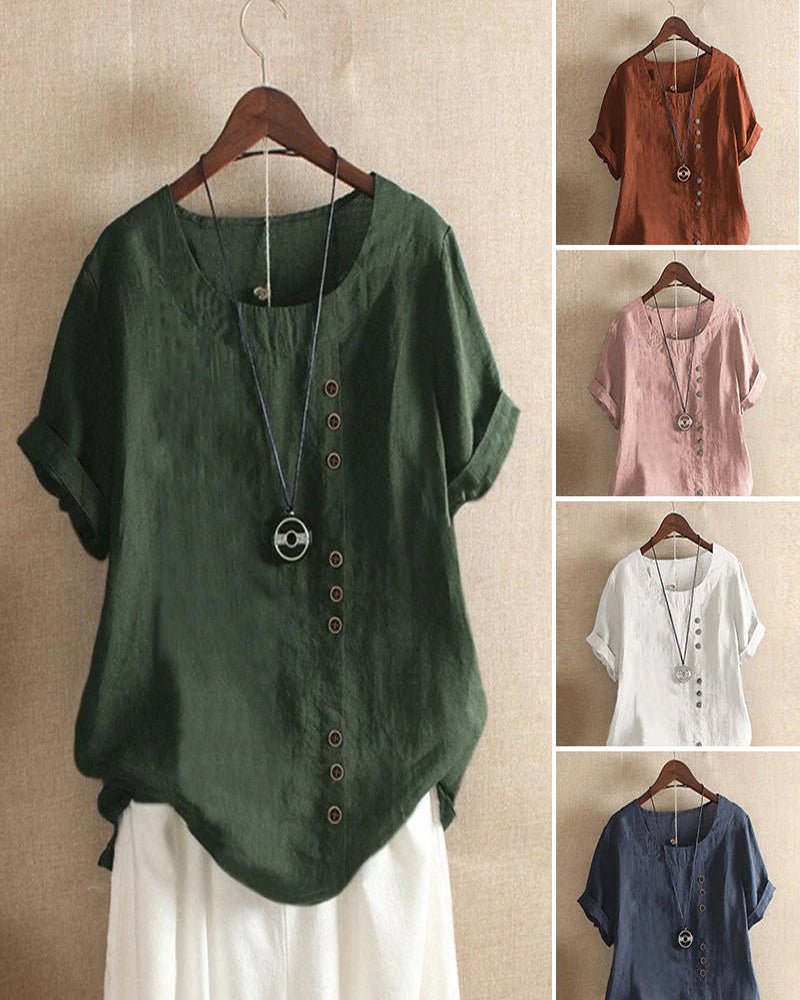 ユニセックス シック サマーTシャツ